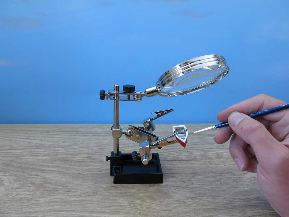 Expo Tools 73861 Heavy Duty Helping Hands With Glass Magnifier