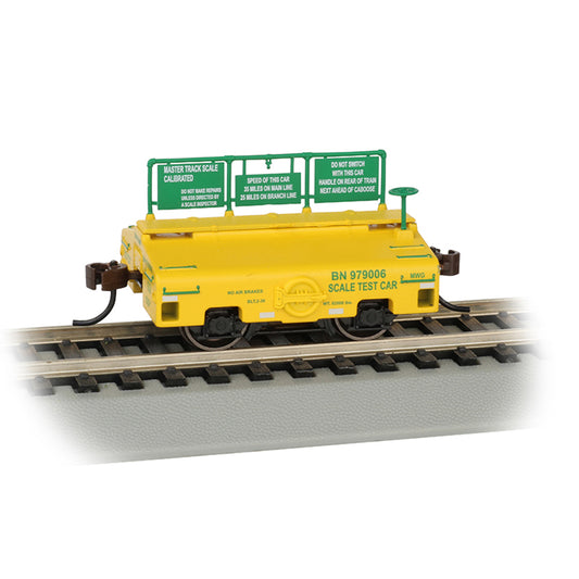 Bachmann USA Test Weight Car Burlington Northern (Green & Yellow) HO 74402