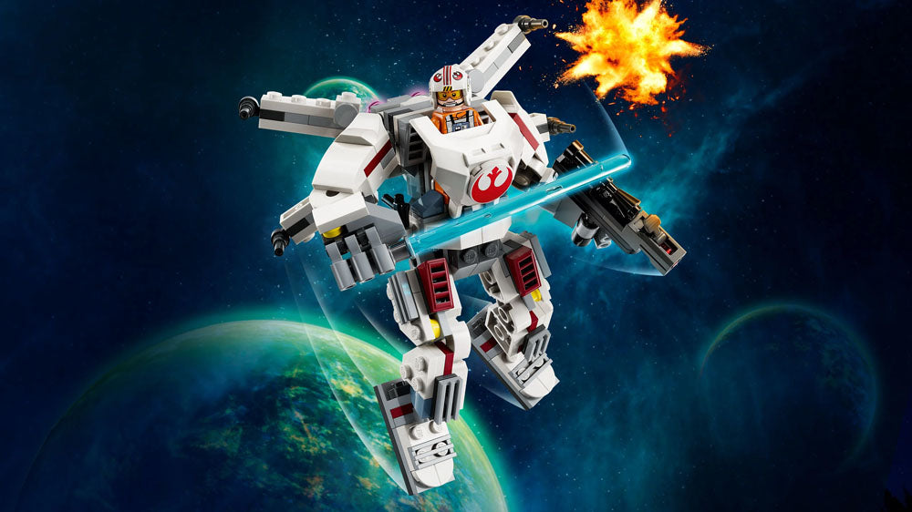 LEGO Star Wars 75390 Luke Skywalker X-Wing Mech Age 6+ 195pcs
