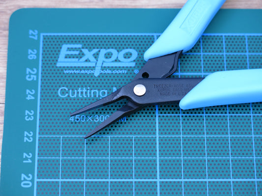 Xuron 450S Tweezer Nose Pliers Serrated Jaws