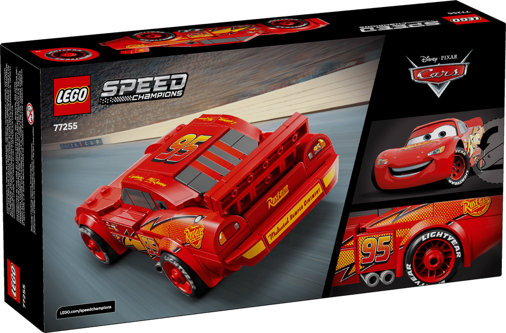 LEGO Speed Champions 77255 Cars: Lightning McQueen - Twin Pack Bundle