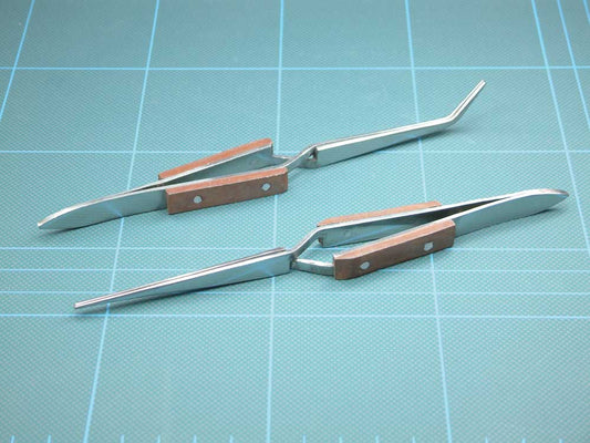 Expo Tools 79020 Self Closing Tweezer Straight Insulated Handles - 6.5 Inch.