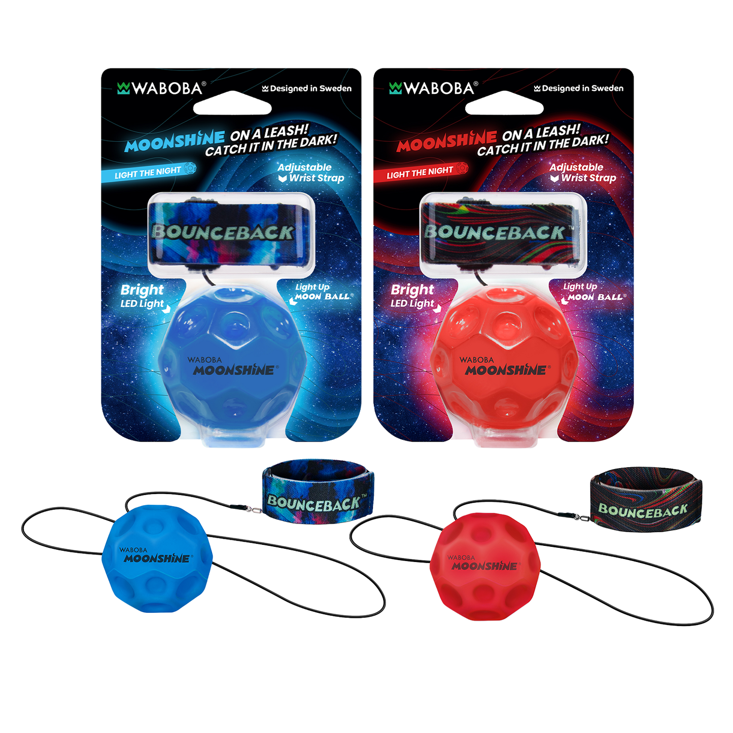 Waboba LED Bounceback Ball 815078