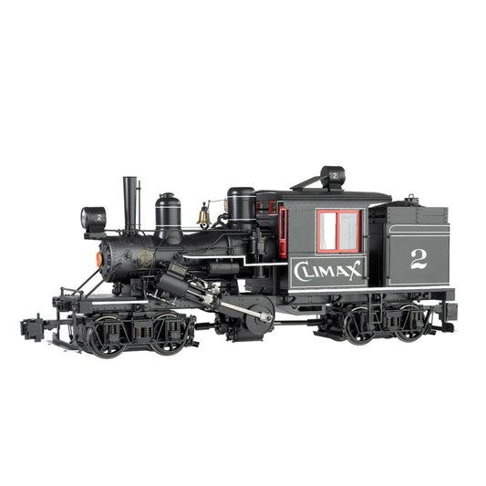Bachmann USA Two-Truck Climax #2 Demonstrator G Gauge 85095