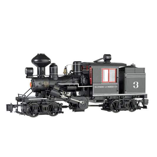 Bachmann USA Two-Truck Climax Bayside Lumber Co. #3 G Gauge 85096