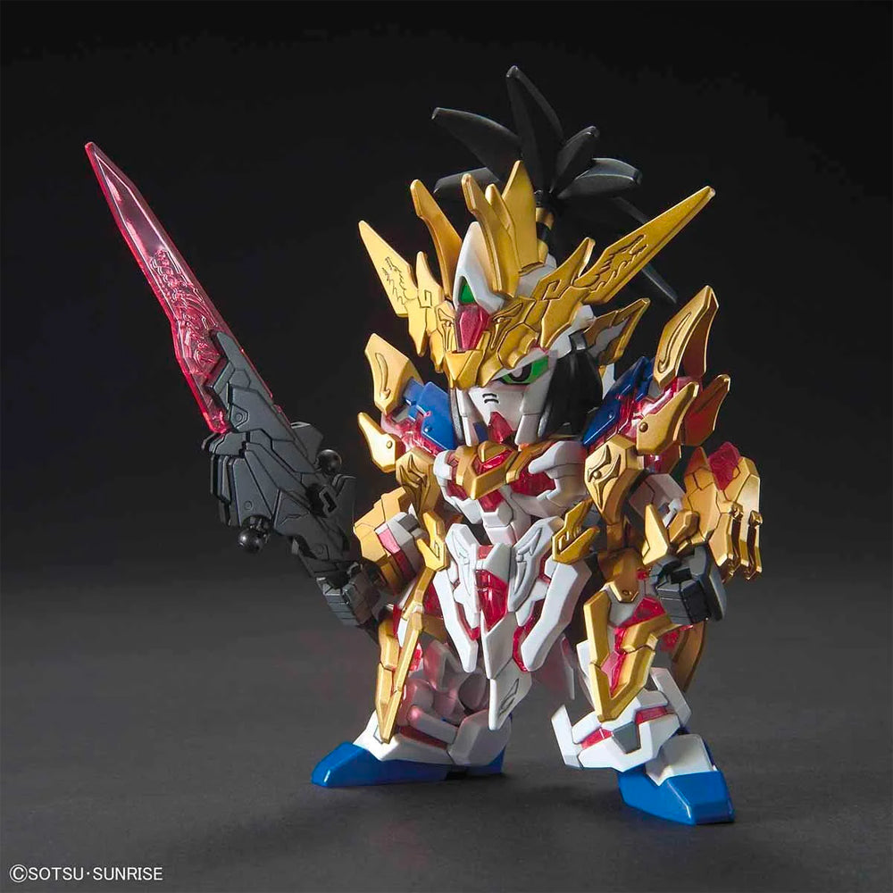 Bandai SD Sangoku Soketsuden Liu Bei Unicorn Gundam Gunpla Kit 85225P