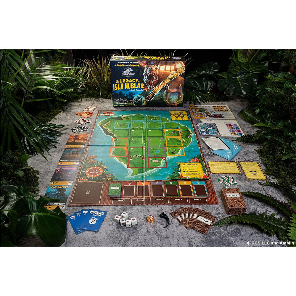 Funko Jurassic World - The Legacy of Isla Nublar Board Game