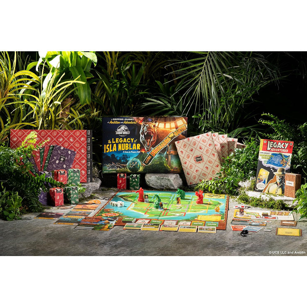 Funko Jurassic World - The Legacy of Isla Nublar Board Game