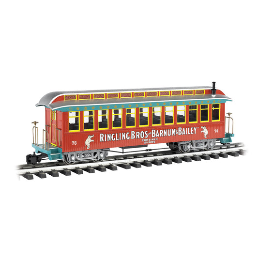 Bachmann USA Ringling Bros. and Barnum & Bailey Jackson Sharp Coach #73 G 92711