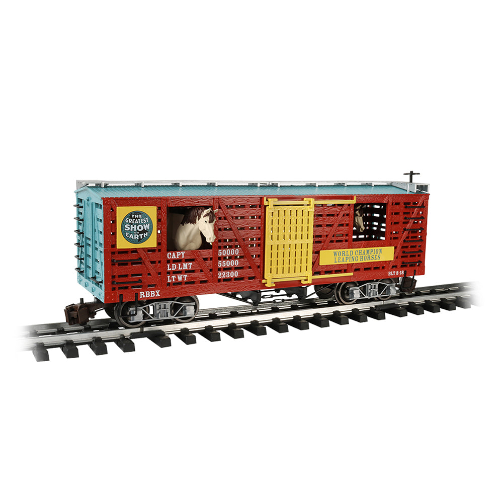 Bachmann USA Ringling Bros. and Barnum & Bailey Animated Horse Car G 92719