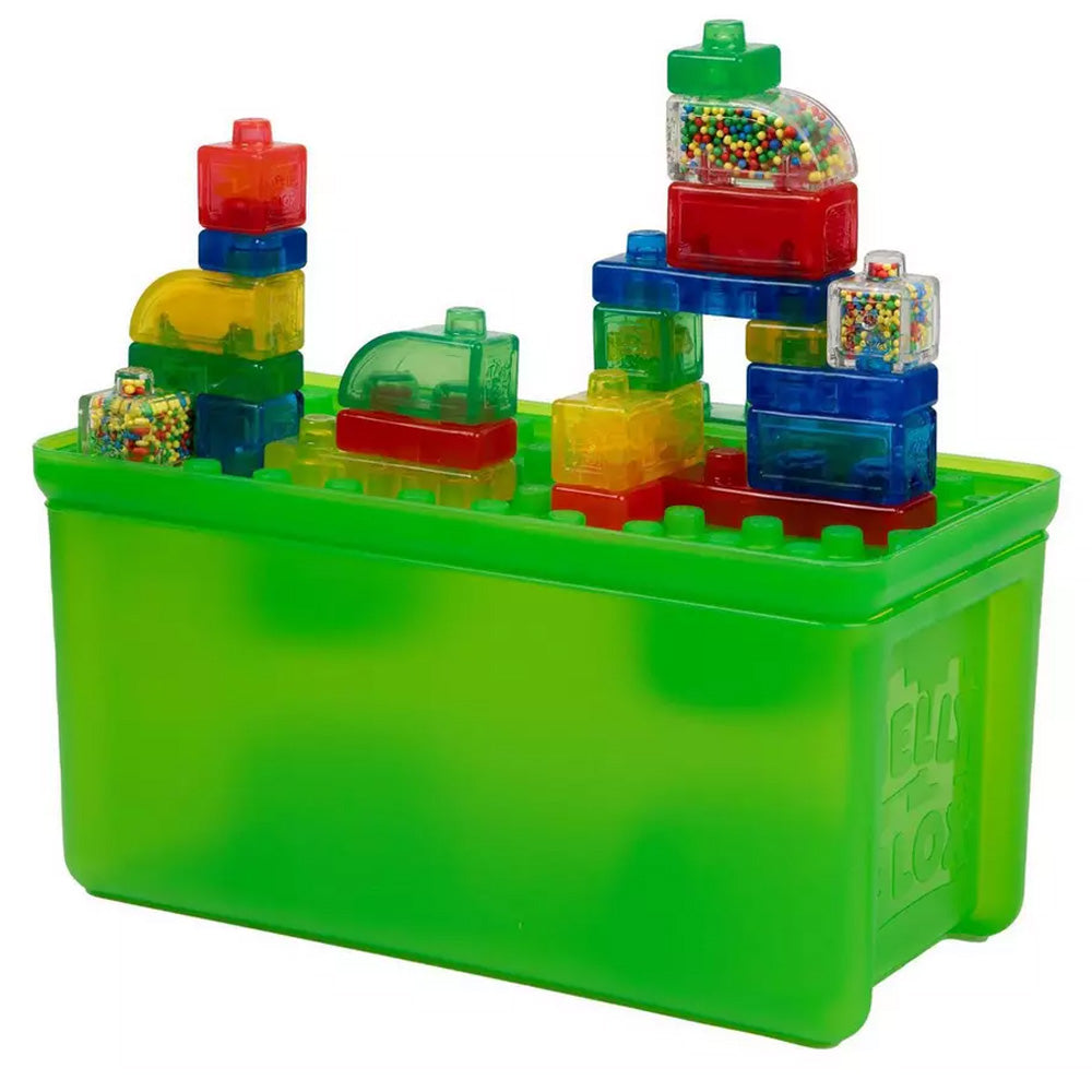 Jelly Blox - Stash & Stack 2 in 1 Storage Case 24pcs Age 2+