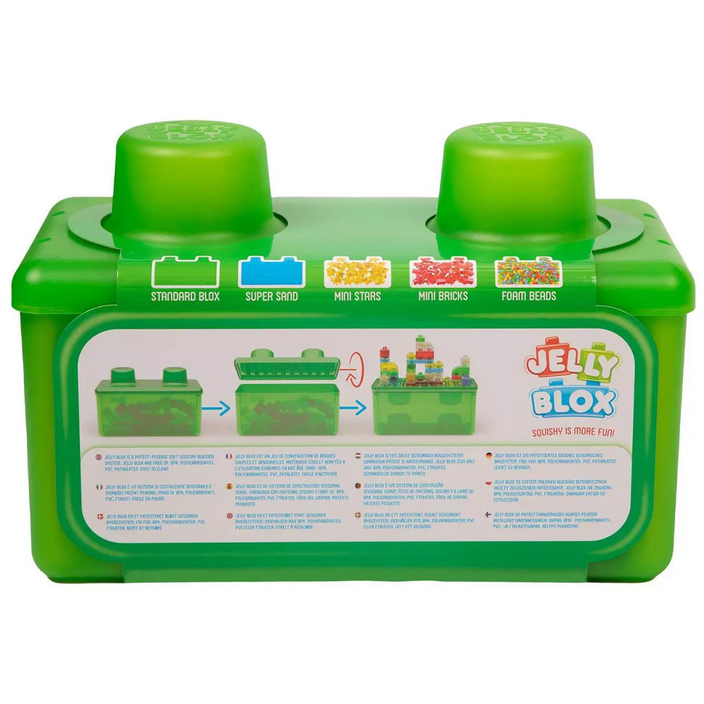 Jelly Blox - Stash & Stack 2 in 1 Storage Case 24pcs Age 2+