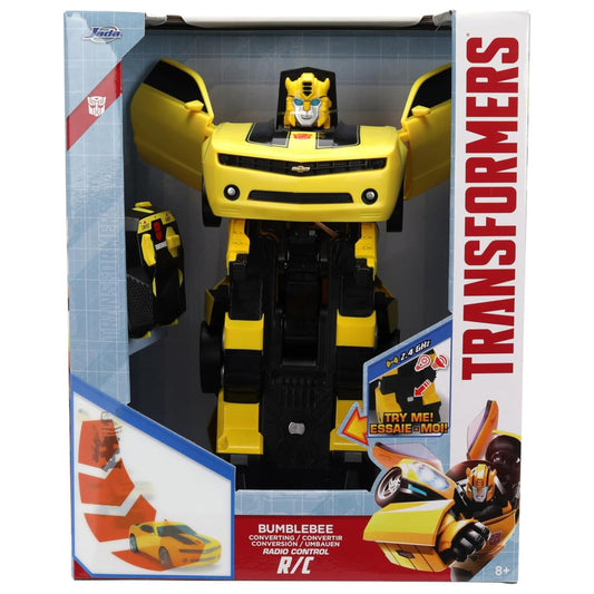 Jada Transformers Converting Bumblebee RC Car Toy