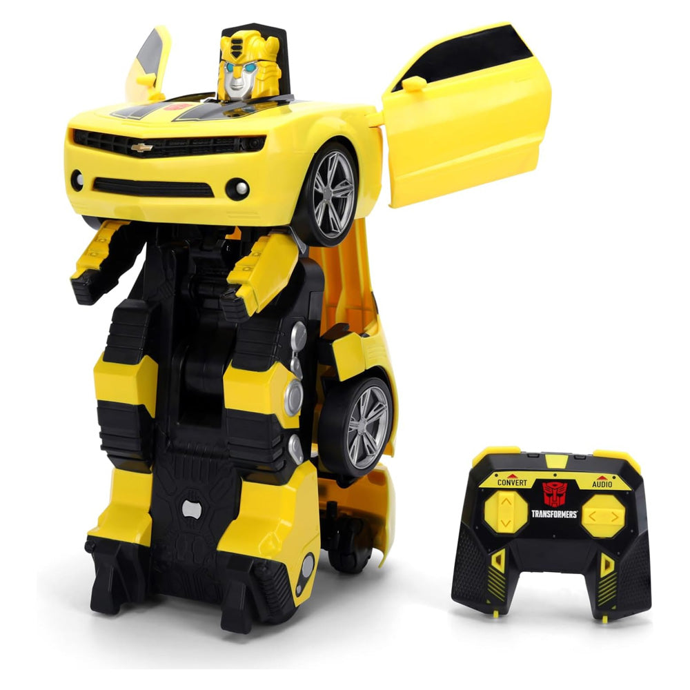Jada Transformers Converting Bumblebee RC Car Toy