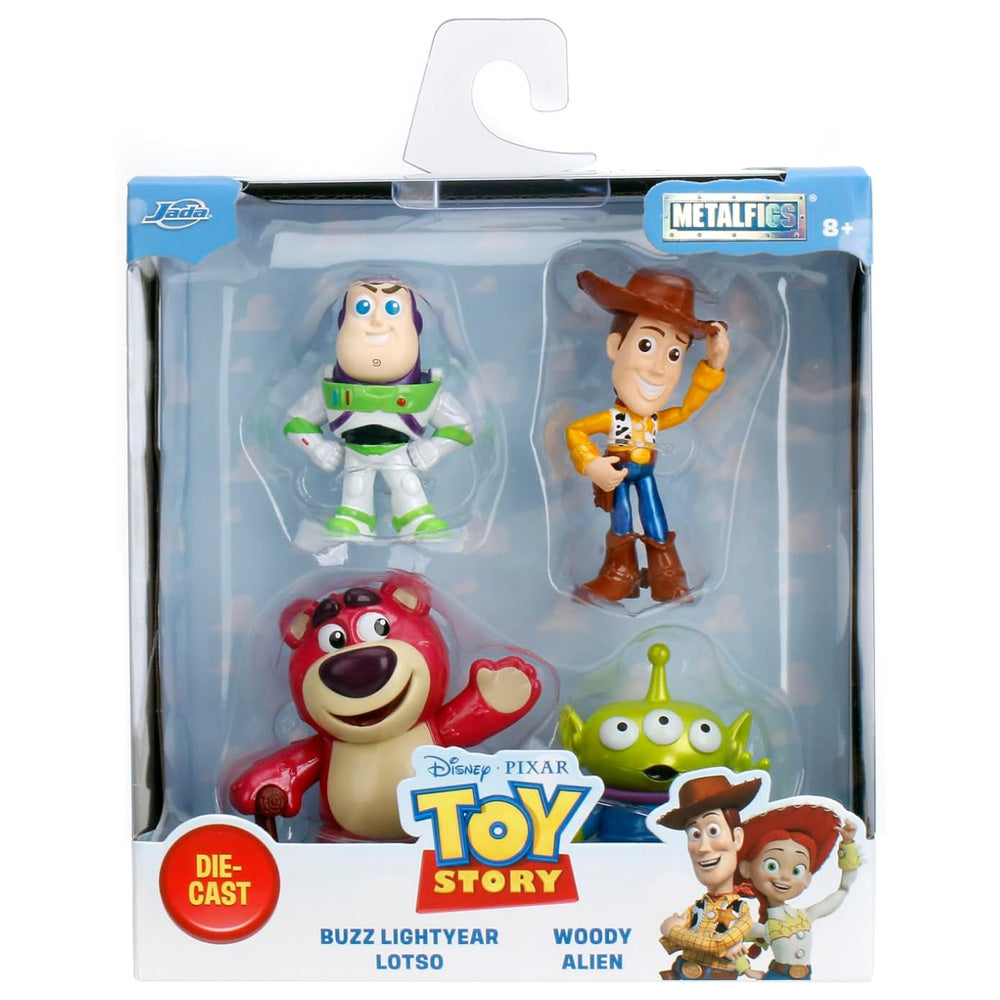 Jada Disney Pixar Toy Story 2.5" Metalfigs Diecast Figure 4-Pack