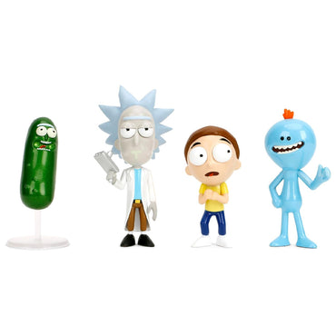 Jada Rick & Morty 2.5" Metalfigs Diecast Figure 4-Pack
