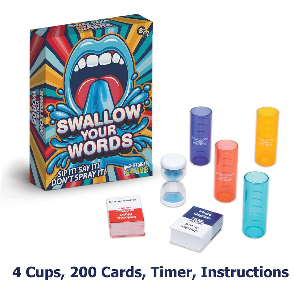 Swallow Your Words Family Party Game Age 8+