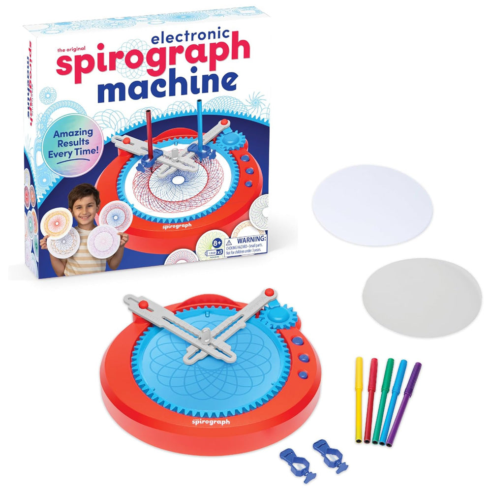 Numed Spiro Machine Spirograph Ultimate Electronic Spiro Machine Age 8+ – Jadlam Toys & Models
