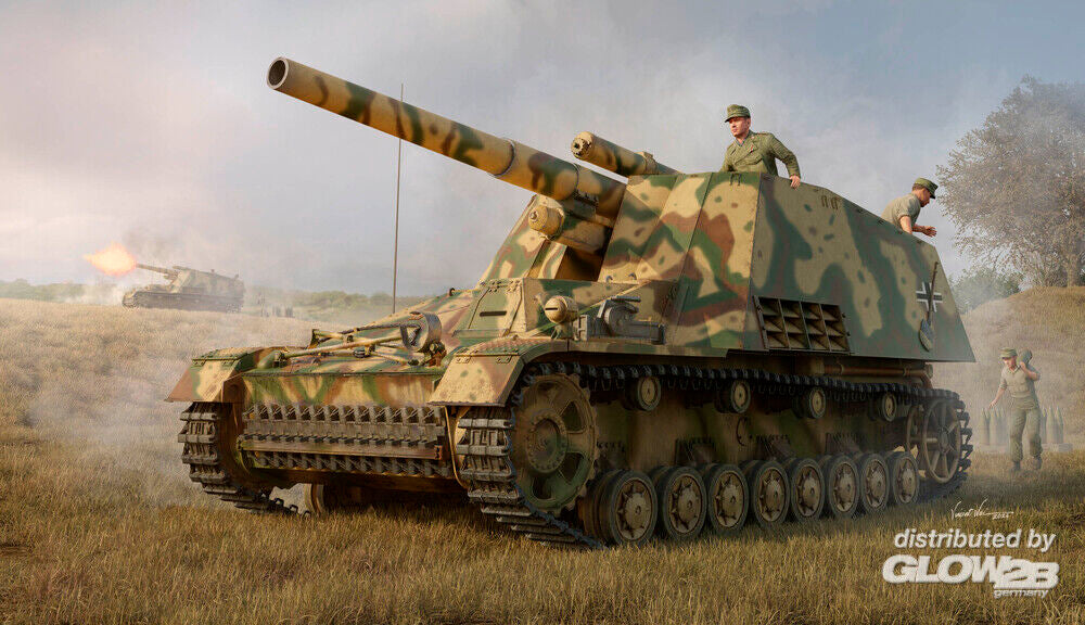 Trumpeter 00952 German Sd.Kfz.165 Hummel (Early Production) 1:16 Model Kit