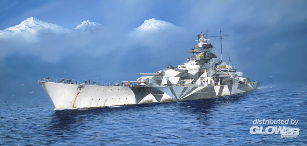 Trumpeter 03703 German Tirpitz Battleship 1:200 Model Kit