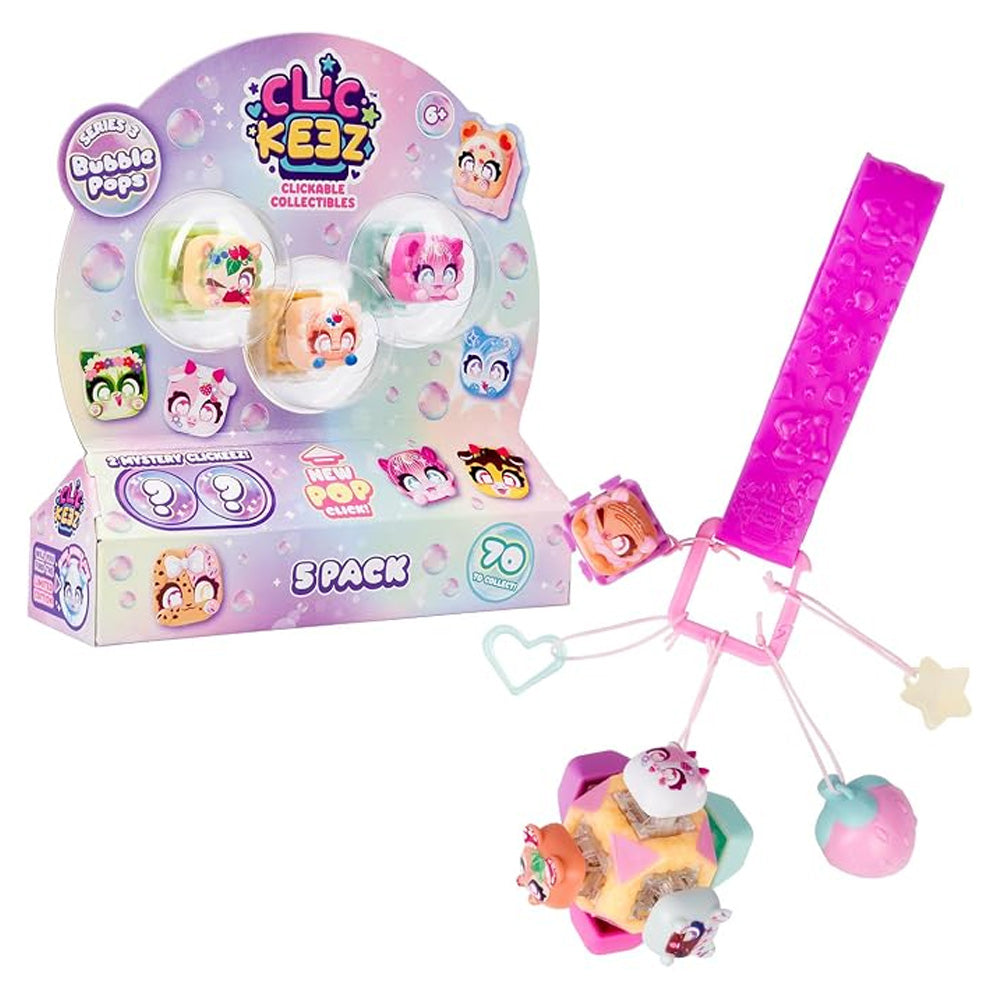 Clickeez Series 3 - Deluxe Keychain Age 6+