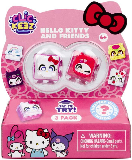 Clickeez Hello Kitty & Friends - 3-Pack  Age 6+