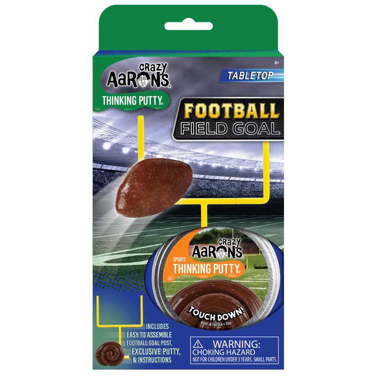 Crazy Aaron's Football Thinking Putty Mini Tin