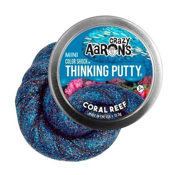 Crazy Aaron's Coral Reef Thinking Putty Mini Tin