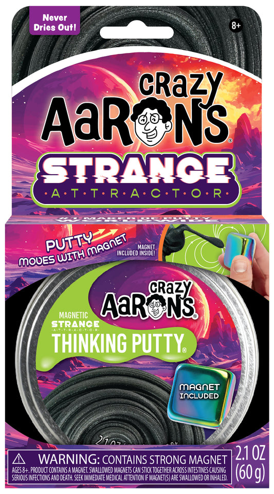 Crazy Aaron's Strange Attractor Thinking Putty 3.5" Tin
