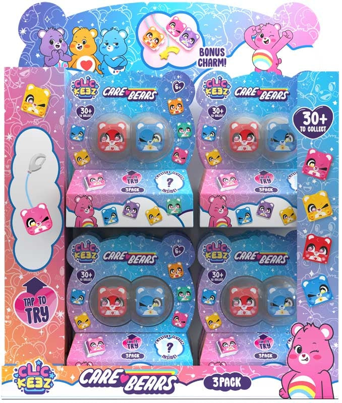 Clickeez Care Bears - 3-Pack Age 6+