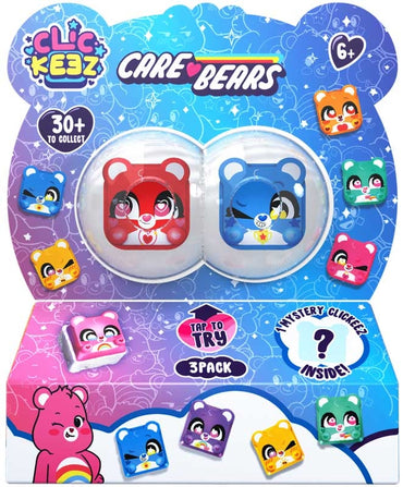 Clickeez Care Bears - 3-Pack Age 6+