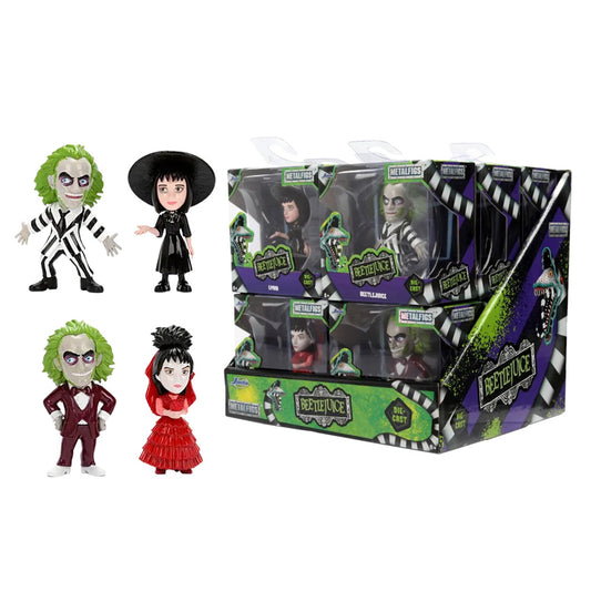 Jada Beetlejuice 2.5" Metalfigs Diecast Metal Figures
