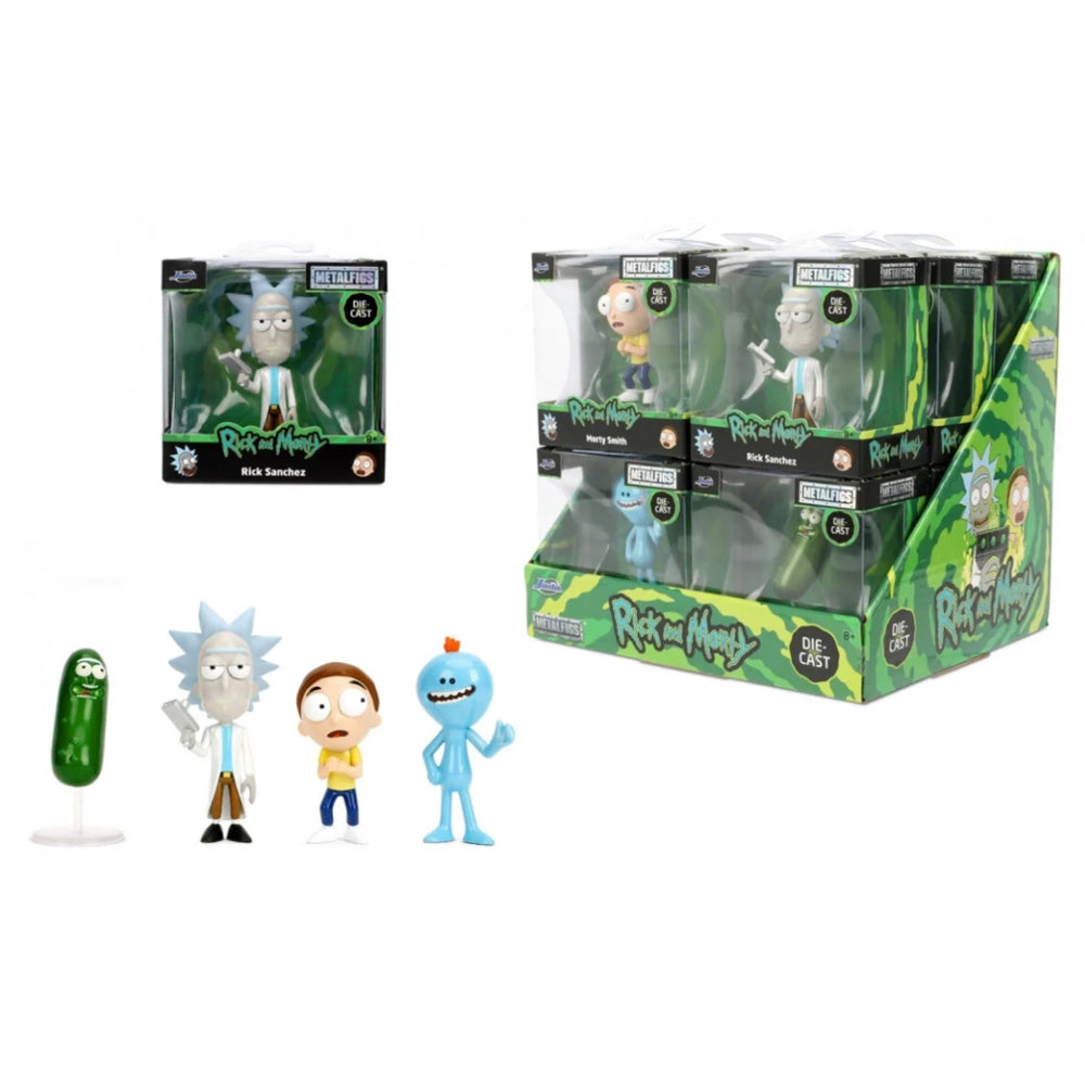 Jada Rick & Morty 2.5" Metalfigs Diecast Metal Figures