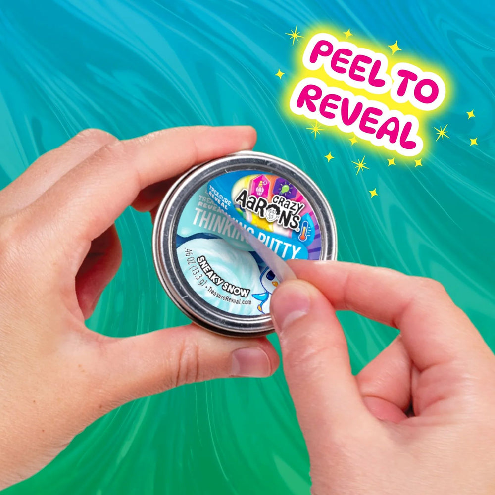 Crazy Aaron's Treasure Reveal Thinking Putty Mini Tin
