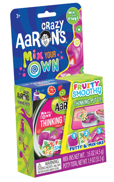 Crazy Aaron's Fruity Smoothy Thinking Putty 3.5" Tin