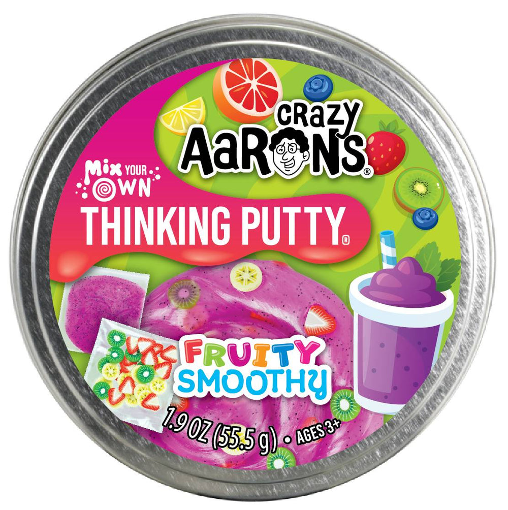 Crazy Aaron's Fruity Smoothy Thinking Putty 3.5" Tin