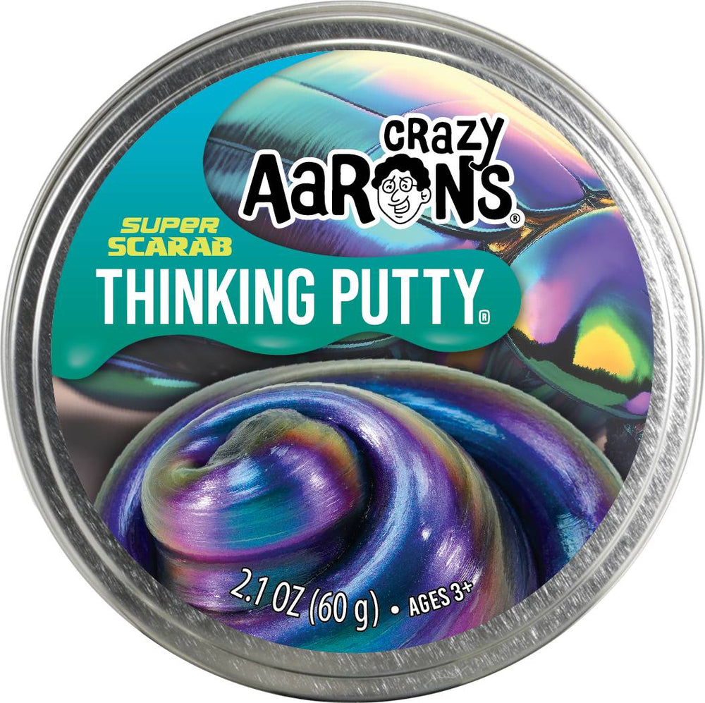 Crazy Aaron's Super Scarab Thinking Putty 3.5" Tin