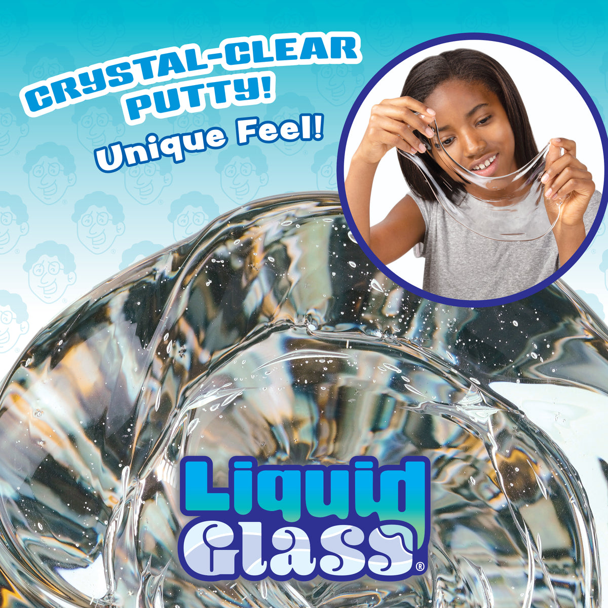 Crazy Aaron's Liquid Glass Thinking Putty 3.5" Tin