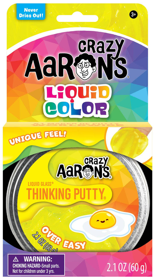 Crazy Aaron's Over Easy Thinking Putty 3.5" Tin