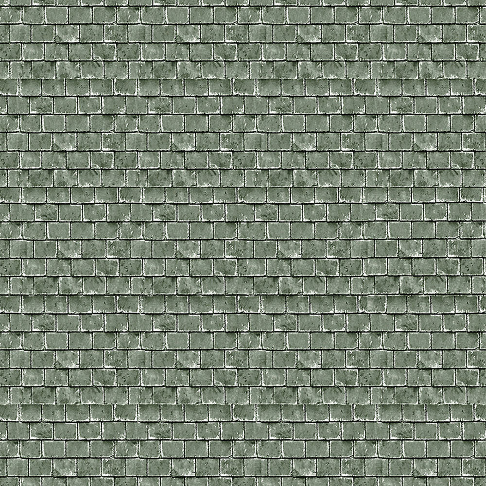 Art Printers N Gauge Building Material Green Roof Tiles BM061N