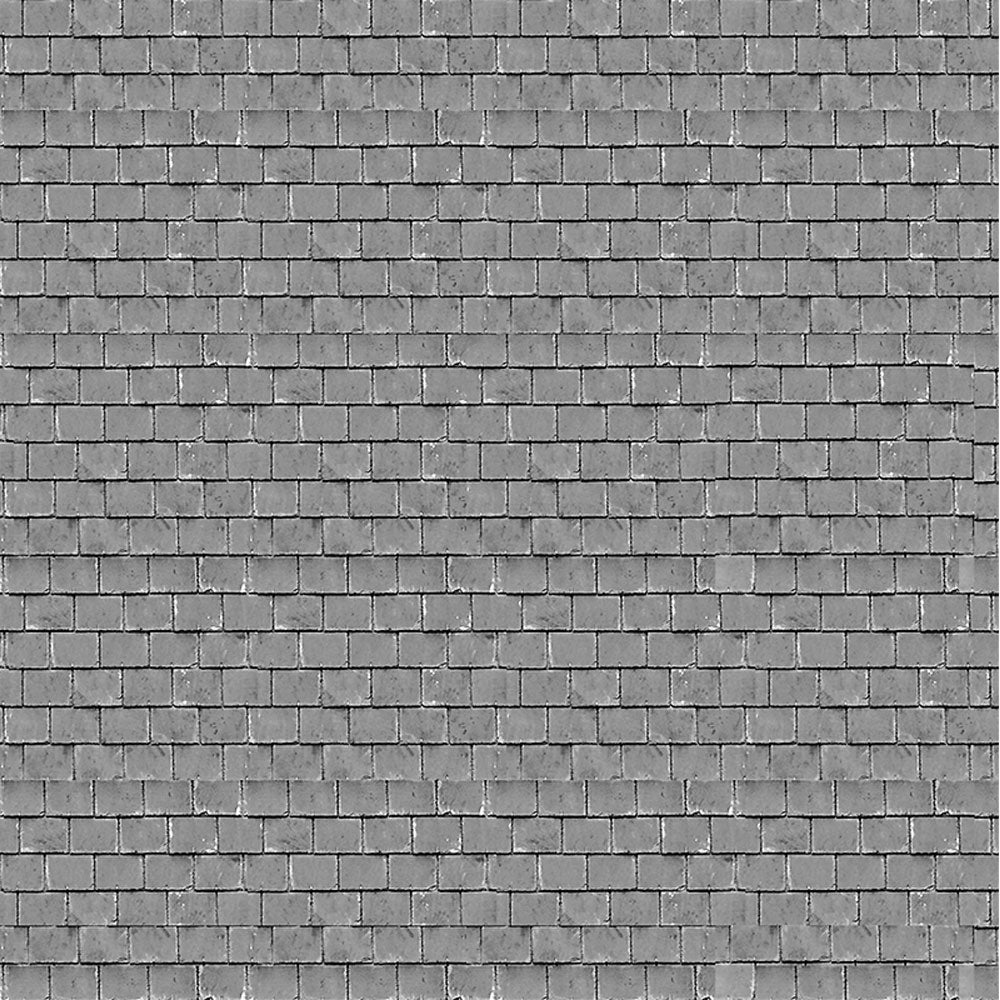 Art Printers N Gauge Building Material Grey Roof Tiles BM062N