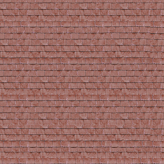Art Printers N Gauge Building Material Red Roof Tiles BM063N