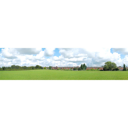 Art Printers Into The Town OO Gauge 15" Backscene 106A