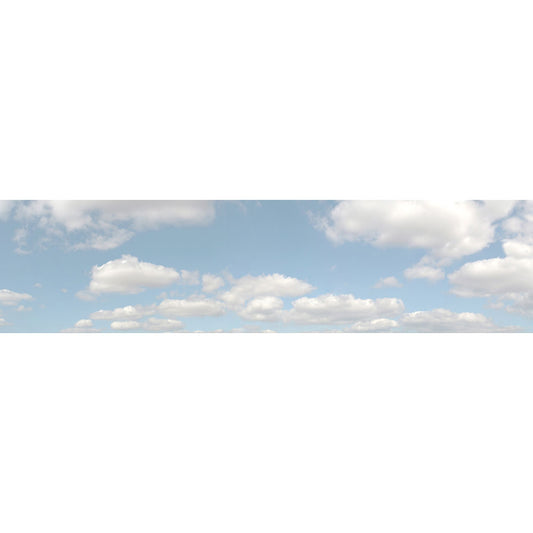 Art Printers Summer Sky OO Gauge 15in High 10ft Long High Backscene 501A