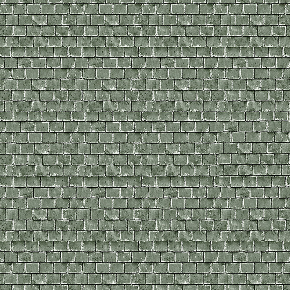 Art Printers Building Material OO Gauge Green Roof Tiles BM061
