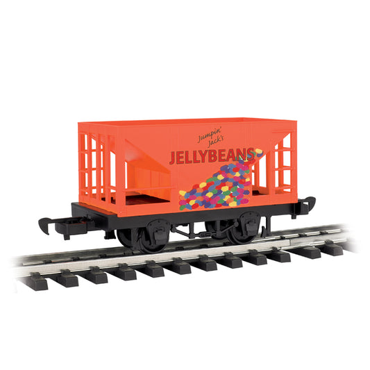 Bachmann USA Li'l Big Haulers Hopper Car Jumpin' Jack's Jelly Beans G 98090