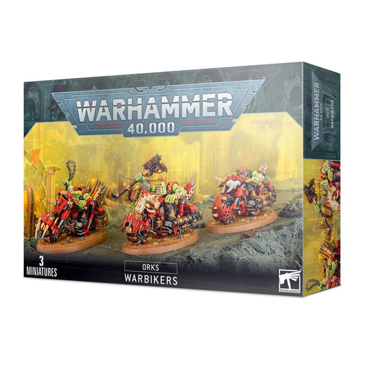Games Workshop Orks: Warbikers Mob Warhammer 40k 50-07
