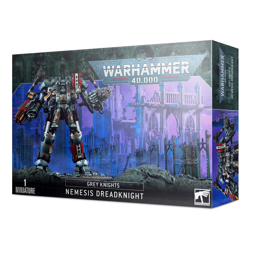 Games Workshop Grey Knights Nemesis Dreadknight Warhammer 40k 57-10