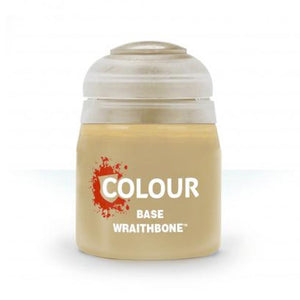 Games Workshop Warhammer Colour Base Paint: Wraithbone 12ml 21-53