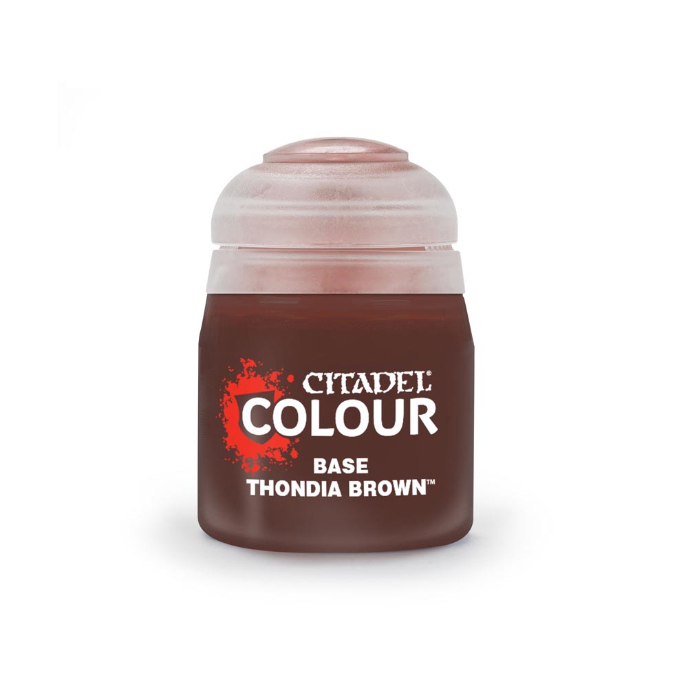 Games Workshop Citadel Base Paint: Thondia Brown 12ml Warhammer 21-58
